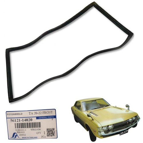 Front windshield rubber seal - windshield,