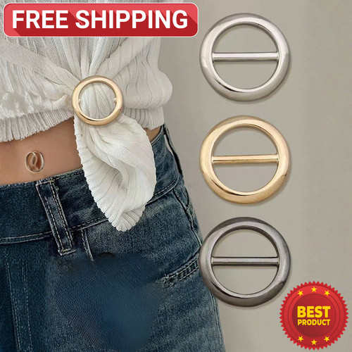 3pcs metal scarf ring clips - metal,