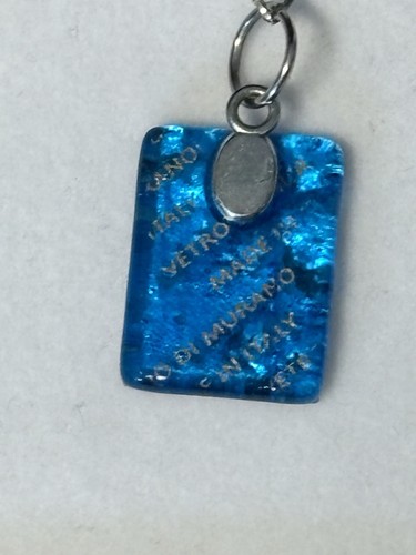 Vetro murano blue glass - di,