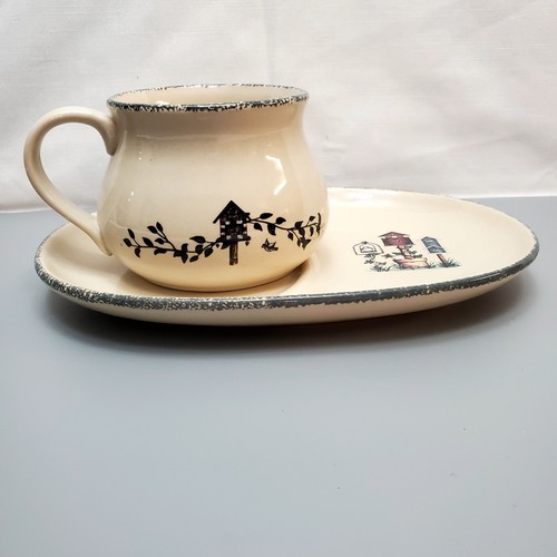 Home garden party - soup, mug