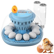 12 Egg Incubator with Automatic Egg Turning and Humidity Control – Egg Incubator