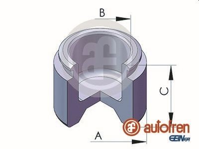 Piston brake caliper autofren - piston,,
