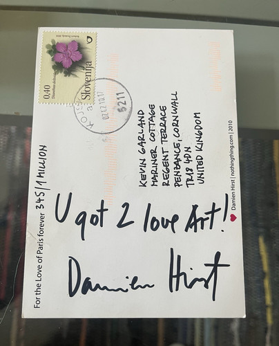 Signed damien hirst for the - hirst,