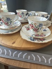 4 Person Tea Set Fine Bone