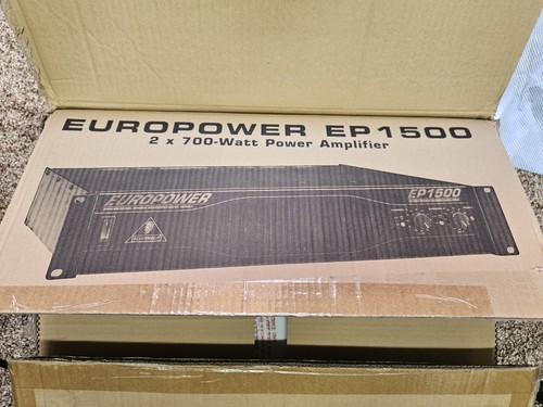 The behringer europower - behringer, ep1500