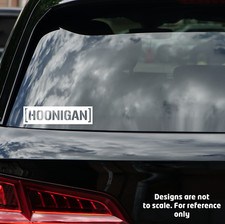 Hoonigan | Funny Vinyl Sticker