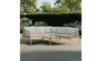 Almada 4-5 Seater Corner Lounge Set - grade B return RRP £779.99