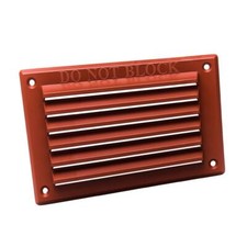 Terracotta Louvre Air Vent 6"