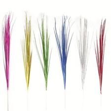 90cm Shiny Holographic Bear Onion Grass Glitter Artificial Flowers Fake