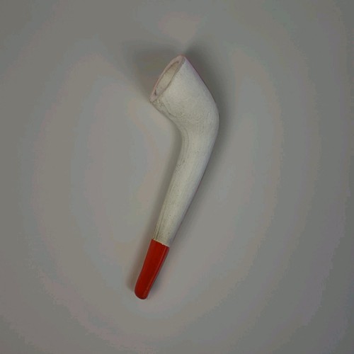 Vintage white clay tobacco - vintage,