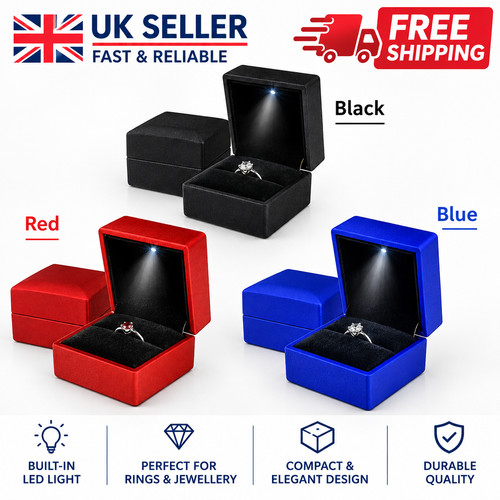 Ring box with - ring,