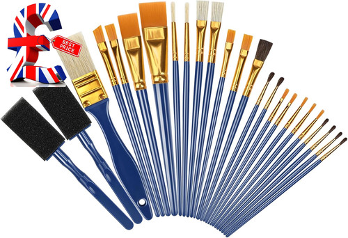 Pcs paint brushes set - brushes,