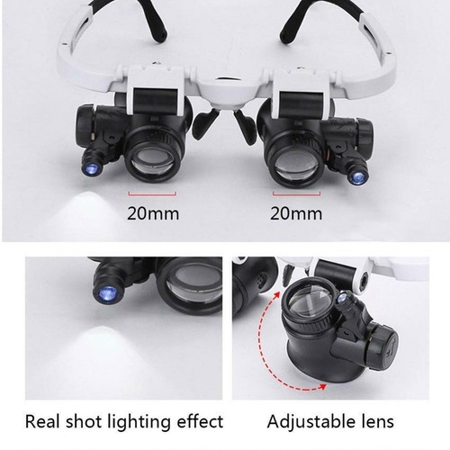 Led head mounted magnifying - led,