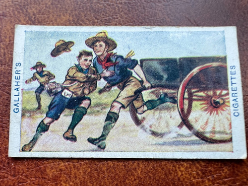 Gallaher cigarette card boy - cigarette,