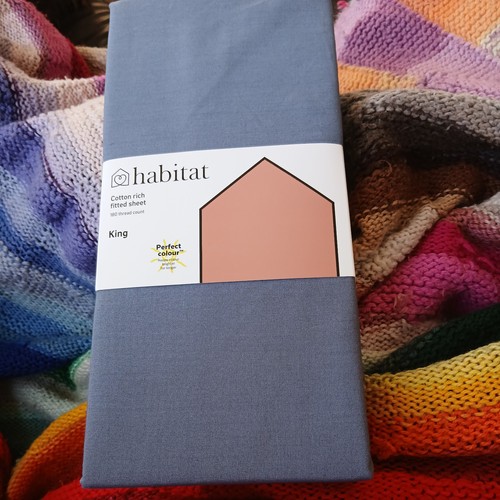 Habitat king size blue - king,