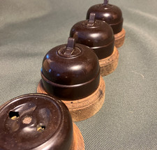 3 vintage bakelite light