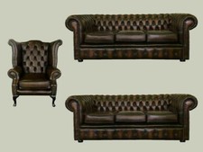 Genuine Leather Antique Brown