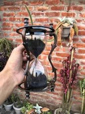 Sand timer hourglass - timer, brass