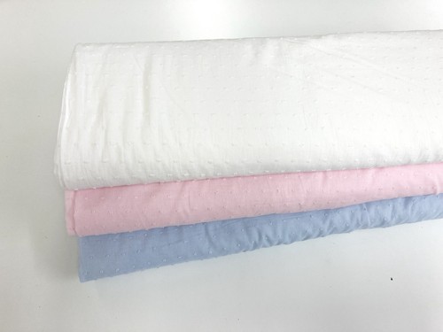 Swiss dot fabric cotton dobby - swiss,