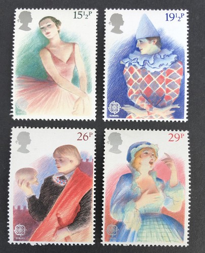 1982 mnh theatre - theatre, europa