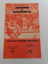 Aberdeen v Kilmarnock Scottish