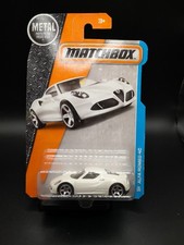 Matchbox Alfa Romeo 4c White