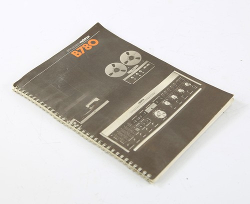 Operating instructions revox - instructions, b