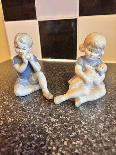 Nao lladro pair - nao, vintage