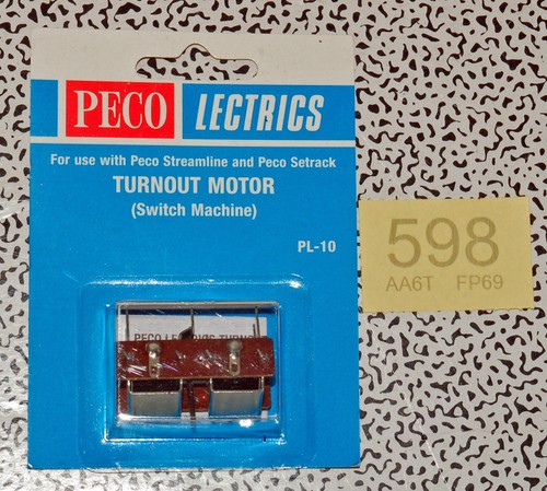 Peco point motor switch - pl-10,