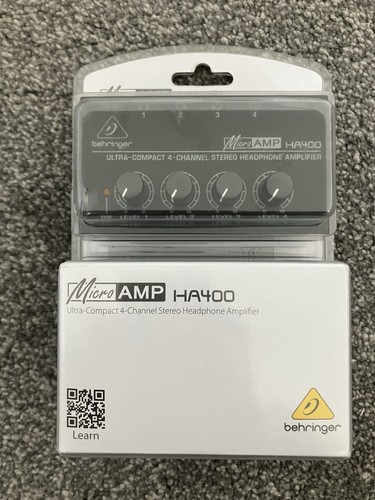 New behringer microamp ha400 - microamp,