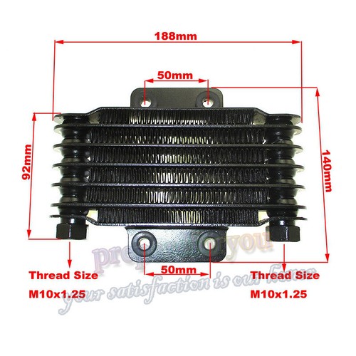Oil cooler radiator for pit - oil,