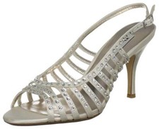 £85 DUNE HALLIES IVORY SATIN