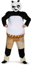 Po Deluxe Kung Fu Panda Movie Bear Animal Fancy Dress Halloween Child Costume