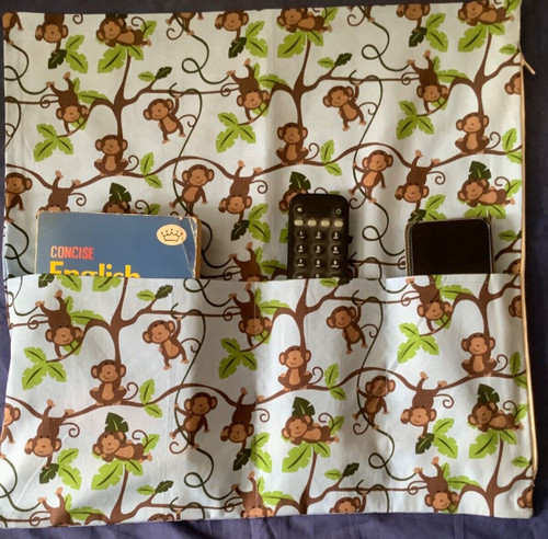 Monkey cushion cover - monkey,