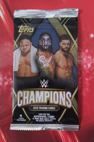 Unopened pack topps wwe - unopened,
