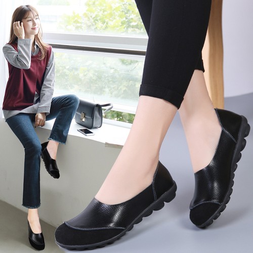 New leather pump women soft - new,