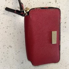 Bnwot Kate Spade New York Deep Red Purse 2 Zips