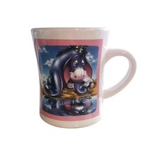 Disney Mug/Cup Eeyore Disney Store Exclusive 3D Large Mug Winnie The Pooh Pink