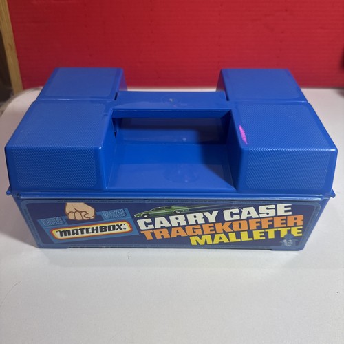 Matchbox 1981 vintage storage - matchbox,