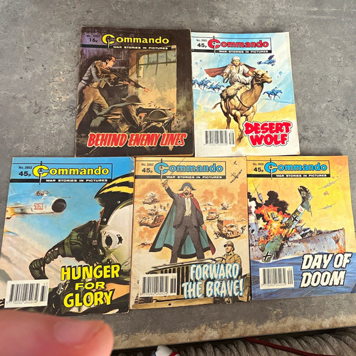 Commando war stories in - x5,