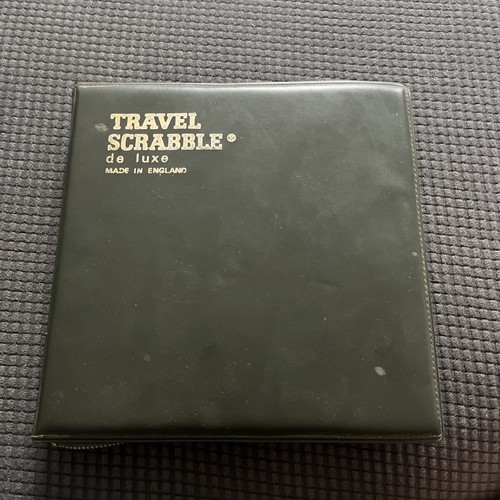 Vintage travel scrabble deluxe - vintage,