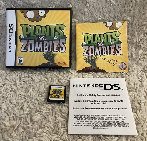 Plants zombies nintendo - vs.,