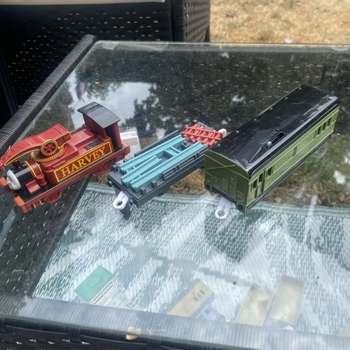 Tomy track master harvey set - harvey,
