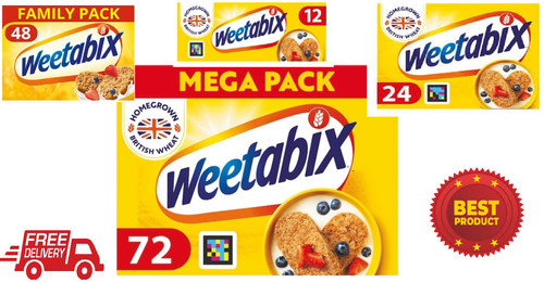 Weetabix cereal wholegrain - weetabix, cereal–wholegrain