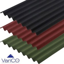 ONDULINE EASYLINE BITUMEN CORRUGATED ROOF SHEETS 760mm Wide X 1000mm Long