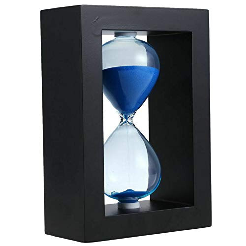 Wood timer hourglass nautical - timer,