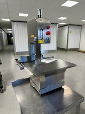 Burtchers Bone Saw machine,Commercial Table top bandsaw. safety switch. 1100wts