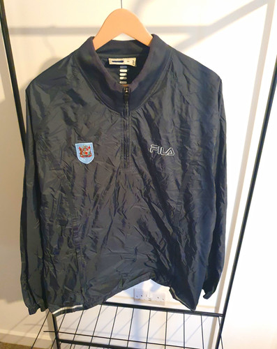 Vintage fila men grey zip - vintage,
