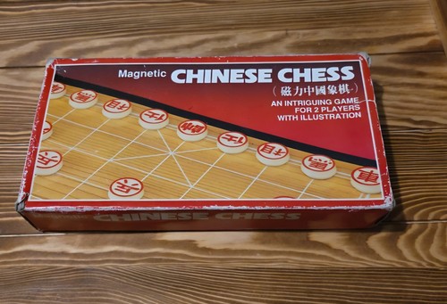 Vintage magnetic chinese chess - chinese,