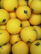 20 Bridgestone Yellow E Series E12 & E12 Soft Matte Golf Balls Pearl/A Grade
